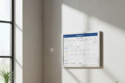 Skylight Calendar on Sale: Family Scheduling Done Right — AI-generated illustration
