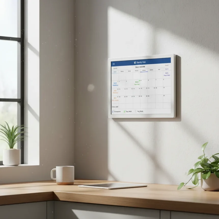 Skylight Calendar on Sale: Family Scheduling Done Right — AI-generated illustration