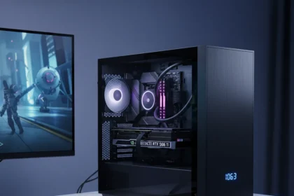 Skytech Shadow 4 RTX 5060 Ti PC hits $1,063 with stacked discounts — AI-generated illustration