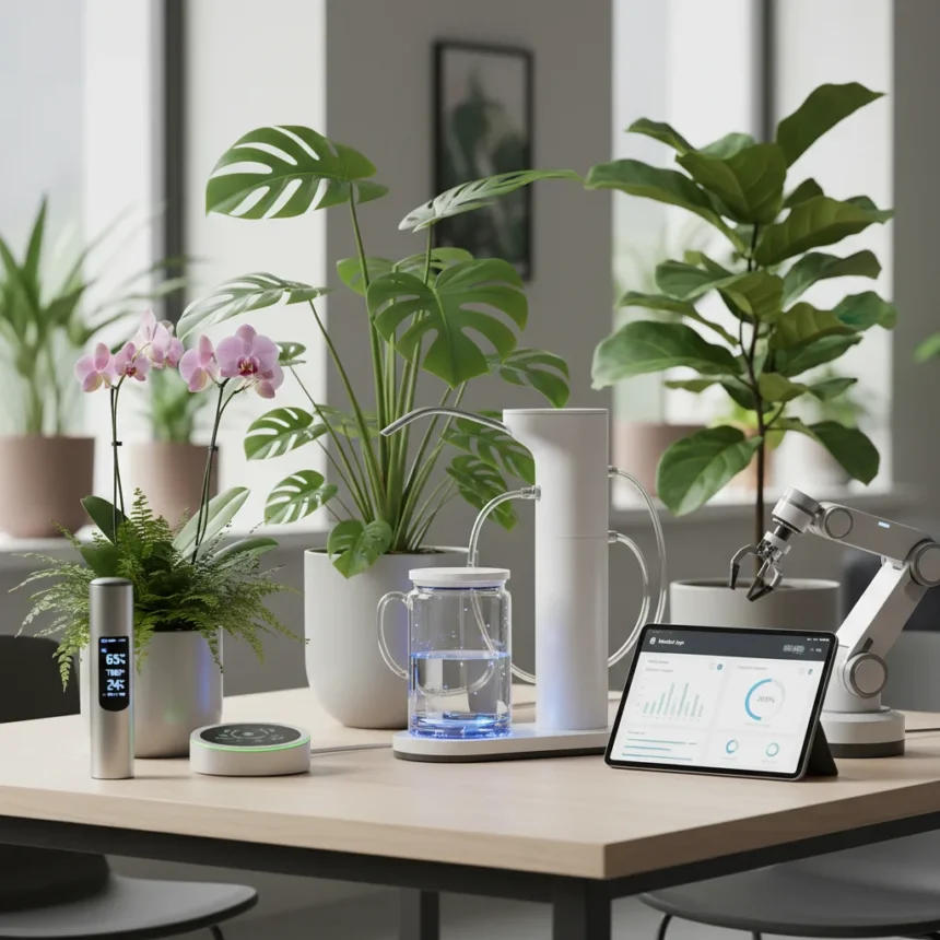 Smart plant-care gadgets help houseplants thrive with minimal effort
