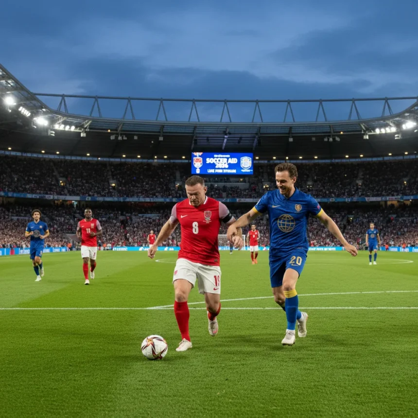 Soccer Aid 2026: Watch England vs World XI free live