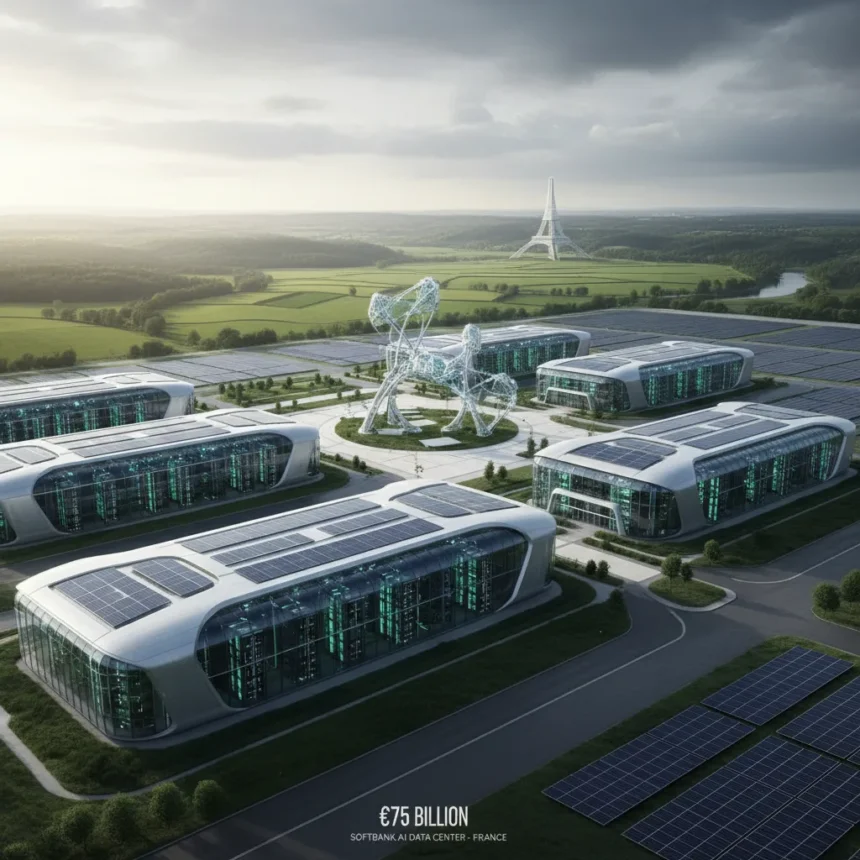 SoftBank's €75 Billion French AI Data Center Bet Is Europe's Biggest