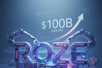 SoftBank's Roze robotics venture targets $100 billion data center IPO — AI-generated illustration