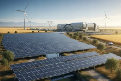 Solar canals could power California's data centers and save billions of gallons — AI-generated illustration