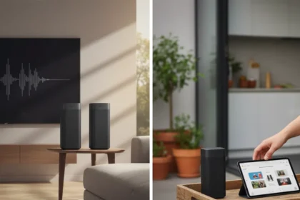 Sonos Era 100 vs Sonos Play: which suits your home? — AI-generated illustration
