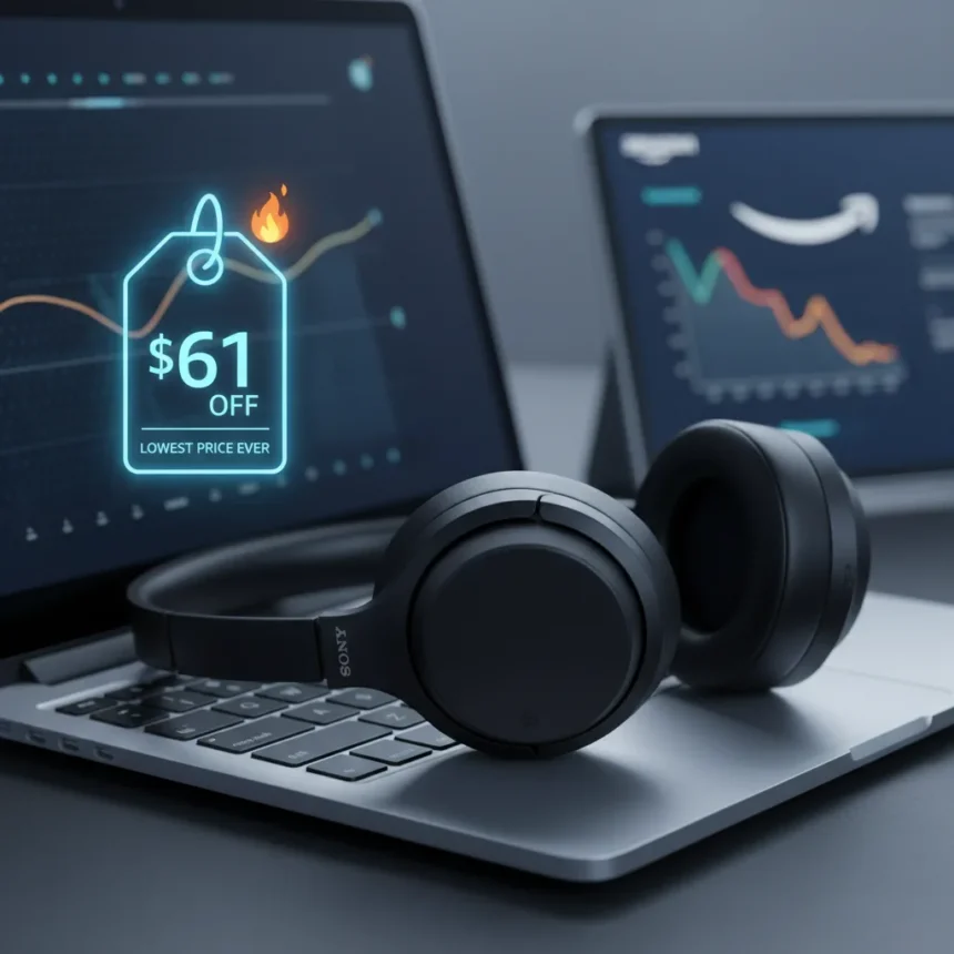 Sony WH-1000XM6 headphones hit record low price at Amazon