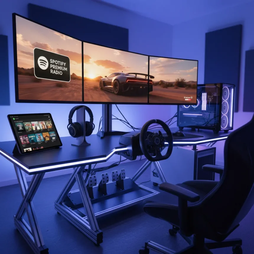 Spotify Radio for Forza Horizon 6 mod transforms in-game music