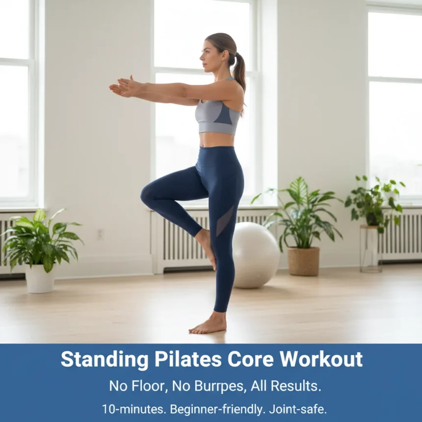 Standing Pilates Core Workout: No Floor, No Burpees, All Results