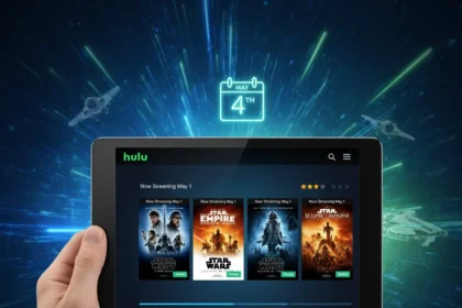 Star Wars streaming shifts: Hulu grabs original trilogy ahead of May the 4th — AI-generated illustration
