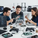 Valve Engineers Reveal Steam Controller Design Without Kernel Drivers — AI-generated illustration
