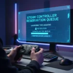 Steam Controller Reservation Queue Launches This Weekend — AI-generated illustration
