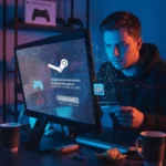 Steam Controller reservation system echoes Steam Deck launch chaos — AI-generated illustration