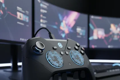 New Steam Controller Is the PC Gamepad That Finally Delivers — AI-generated illustration