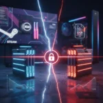 PC Gaming RAM Gap: Over Half of Steam Users Fall Below Microsoft's Threshold — AI-generated illustration