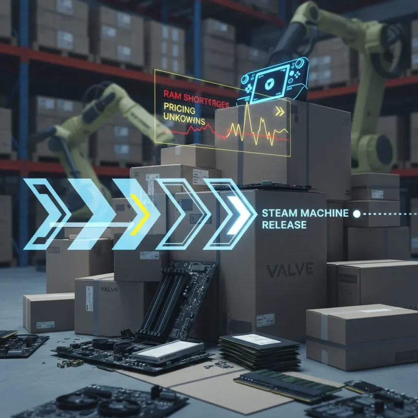 Steam Machine release timeline accelerates as Valve stocks up
