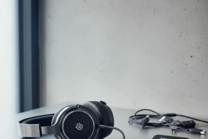 SteelSeries Arctis Nova Pro Omni Dominates Wired Gaming — AI-generated illustration