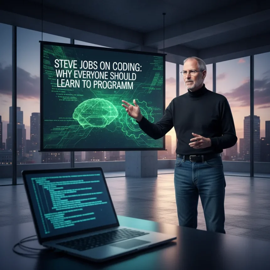 Steve Jobs on coding: Why everyone should learn to program