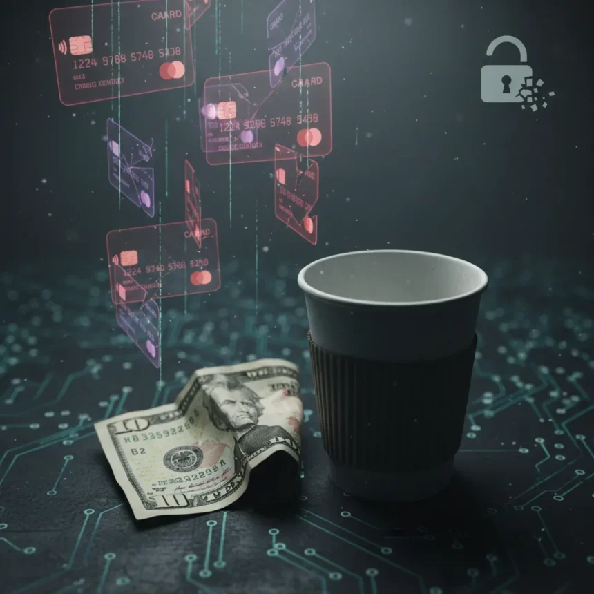 Stolen payment card details now cost less than a coffee