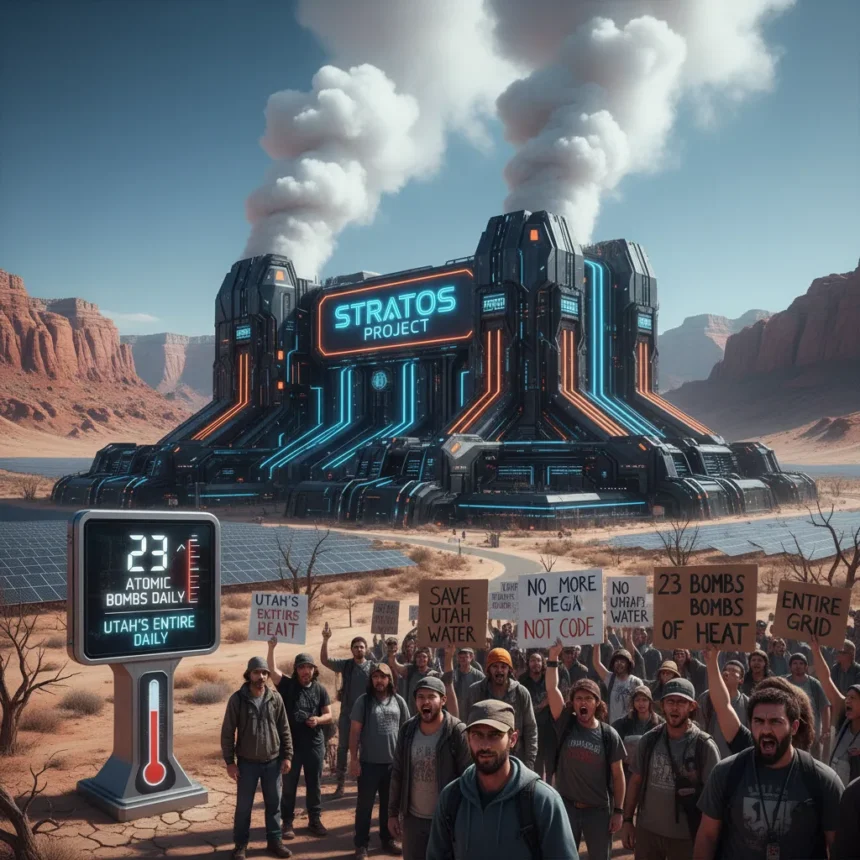 Stratos Project AI data center sparks Utah environmental backlash