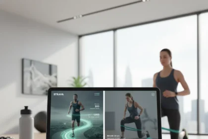 Strava's Physical Therapy Mode Reframes Injury as Fitness Data — AI-generated illustration