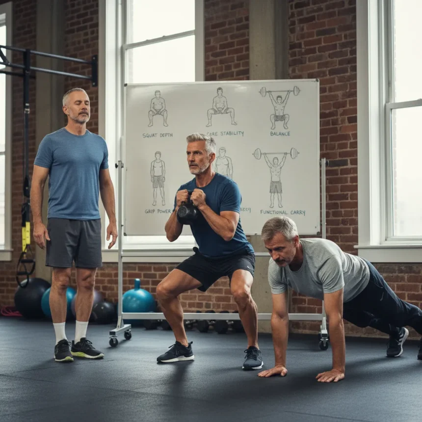 Strength tests for men over 50 reveal fitness gaps