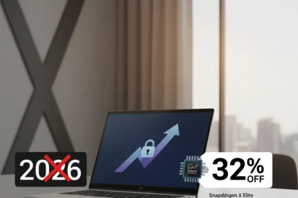 Surface Laptop 7 Snapdragon X Elite deal dodges 2026 price hikes — AI-generated illustration