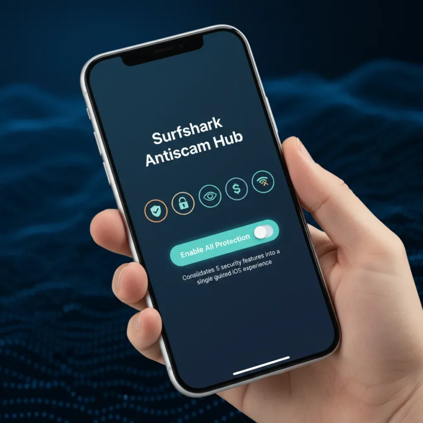 Surfshark's Antiscam Hub Bundles iOS Security Tools Into One Tab