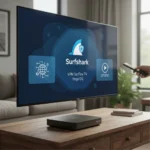 Surfshark VPN for Fire TV Vega OS: Setup and streaming protection — AI-generated illustration