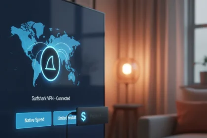 Surfshark VPN on Fire TV Vega OS: Native Speed Meets Limited Features