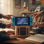 Switch 2 nostalgia gaming proves retro appeal transcends generations — AI-generated illustration