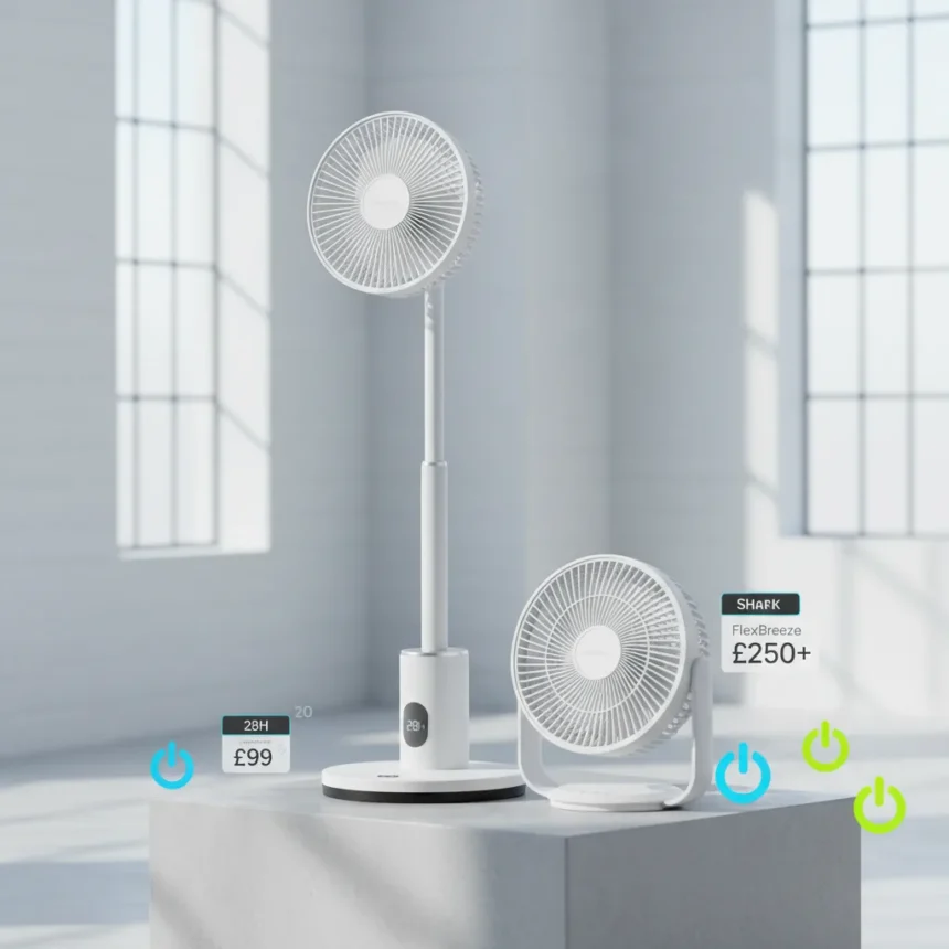 SwitchBot portable fan challenges Shark with power under £100