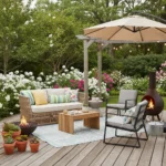 Target's patio furniture sale cuts up to 40% off outdoor gear — AI-generated illustration