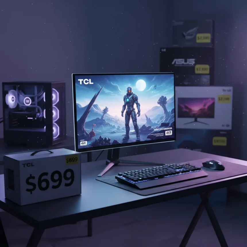 TCL 27R94 4K Gaming Monitor Outshines Pricey Rivals