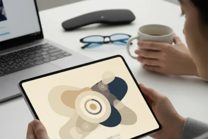 TCL NXTPAPER 2026 Tackles OLED's Biggest Eye Strain Problem — AI-generated illustration