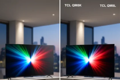 TCL QM8L vs QM8K: SQD upgrade justifies the cost — AI-generated illustration