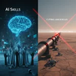 Tech's AI hiring paradox is quietly killing junior developer pipelines — AI-generated illustration