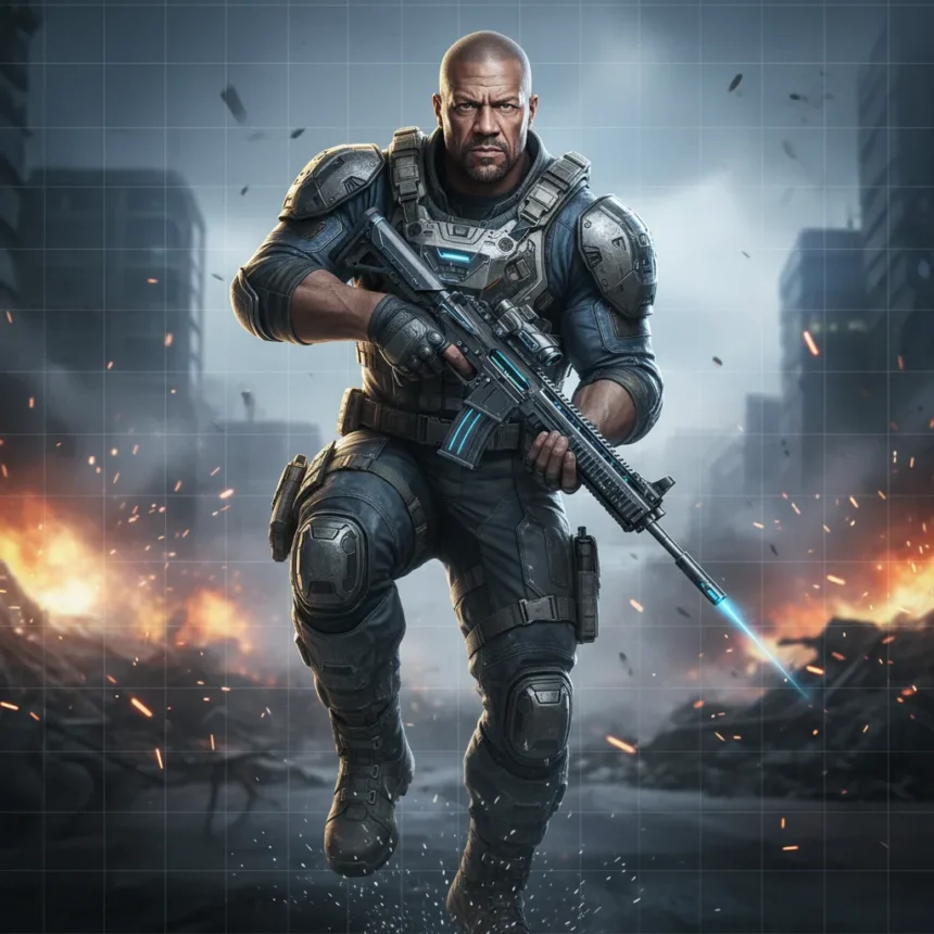 Terry Crews Joins Call of Duty as Playable Operator — AI-generated illustration