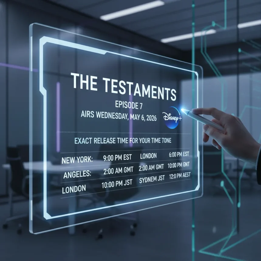 The Testaments Episode 7 Release Date and Time — AI-generated illustration