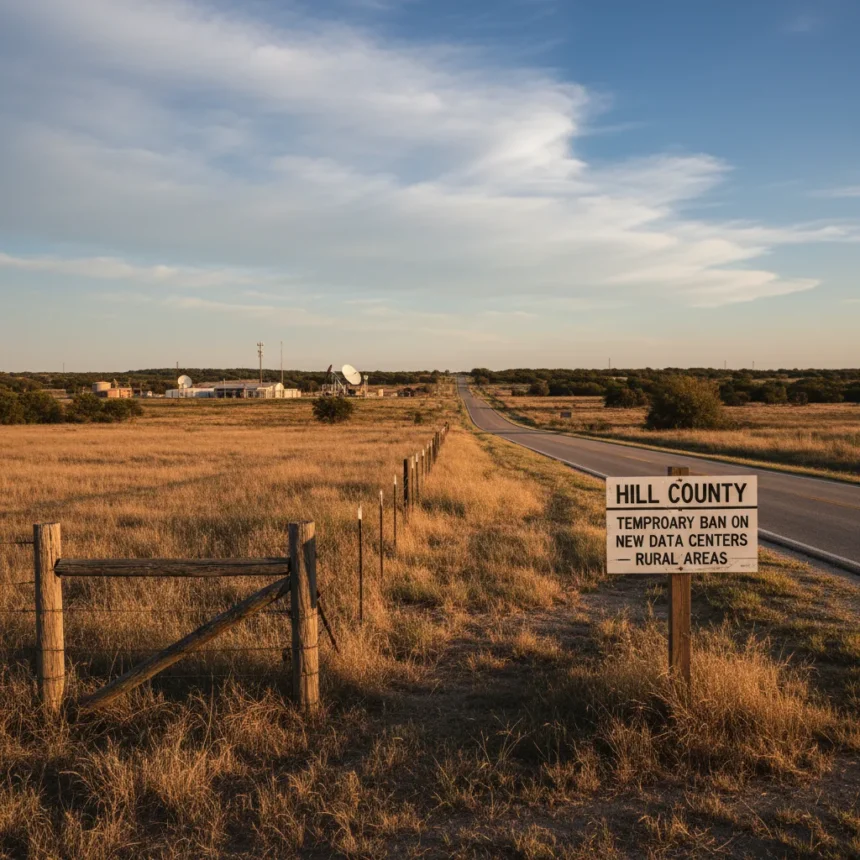 Texas county bans data centers in rural areas for one year