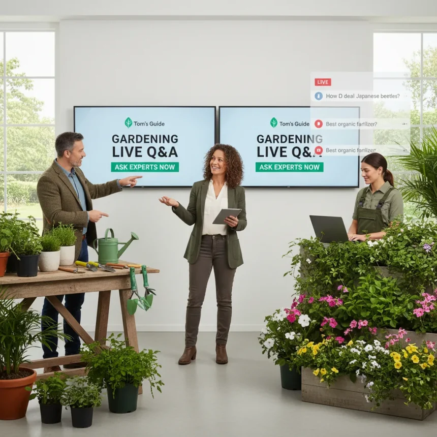 Tom's Guide Gardening Live Q&A: Ask Experts Now