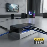 TP-Link 5-Port Ethernet Switch Hits $8.97: Skip Wi-Fi for Wired Speed