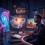 Fantasy worlds fuel Tristan Bideau's dual creative path
