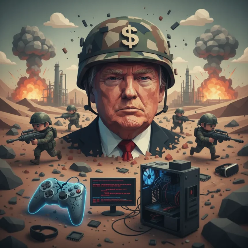 Viral Trump Iran War video game fails to deliver