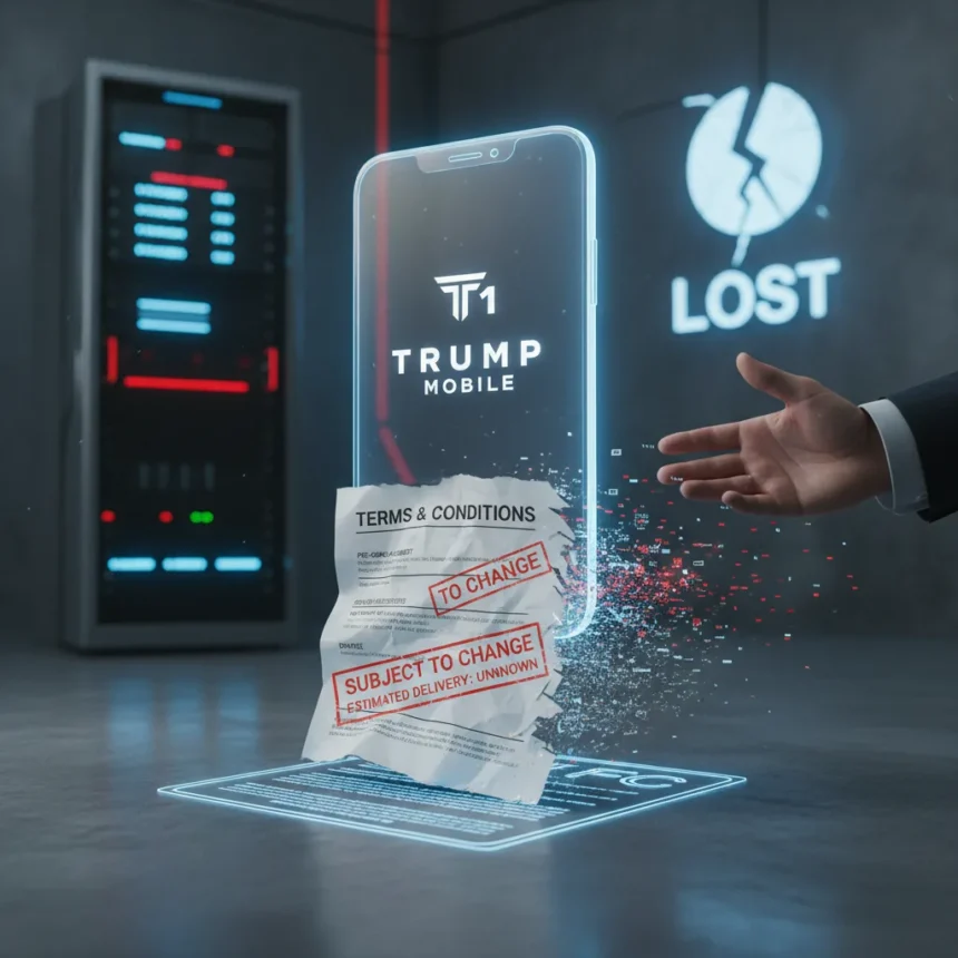 Trump Mobile T1 Phone Terms Signal Possible Vaporware Status