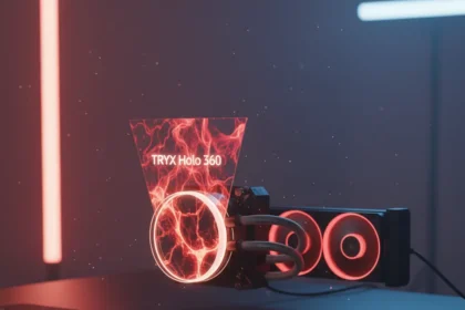 TRYX Holo 360 Redefines AIO Cooler Displays With Beam Splitter Innovation