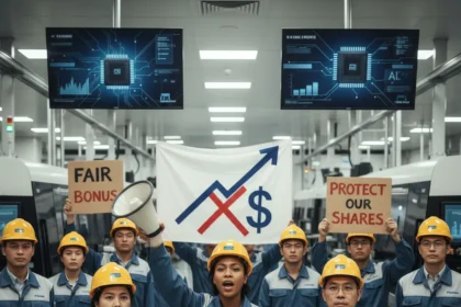 TSMC employees demand bonus protection amid AI profit surge