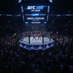 UFC 328 live stream: Watch Chimaev vs Strickland tonight — AI-generated illustration