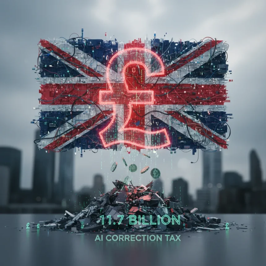 UK AI correction costs hit £11.7 billion yearly
