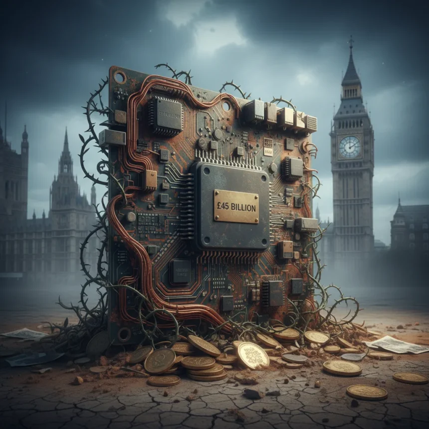 UK government legacy tech costs taxpayers £45bn yearly