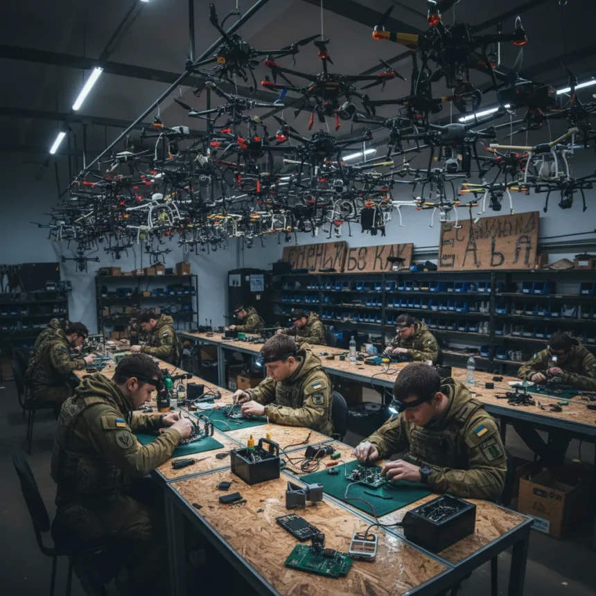 Ukraine's drone repair movement challenges the throwaway tech model